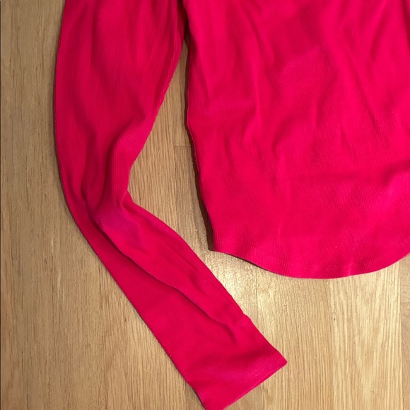 We The Free Magenta/Pink Long Sleeve Blouse - Picture 3 of 6